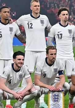 Angliya terma jamoasi sakkiz futbolchisini yo'qotdi