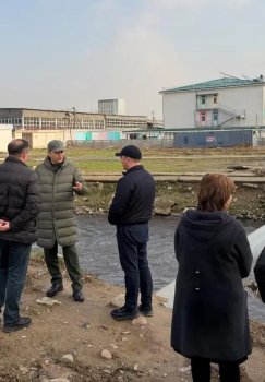 The problem of crossing the Sergeli canal has been resolved.