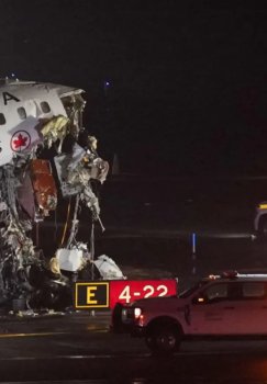 Nyu-York aeroportida samolyot halokati: ikki uchuvchi jonidan ayirildi