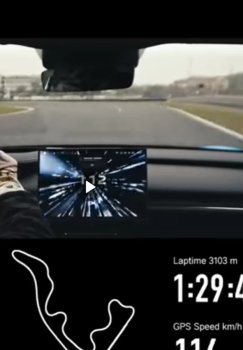 Xiaomi kompaniyasining yangi elektromobili poyga yo'lagida rekord o'rnatdi