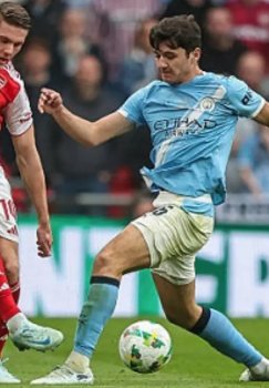 Manchester Siti Liga kubogini to'qqizinchi marta qo'lga kiritdi