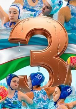 O'zbekiston yosh ayollar suv polosi jamoasi Osiyo chempionatida bronza medalini qo'lga kiritdi