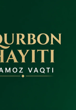 O'zbekistonda Qurbon hayiti namozini o'qish vaqtlari e'lon qilindi