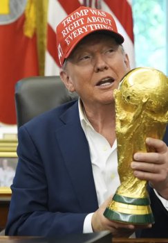 Tramp Eron o'rniga Italiyani jahon chempionatiga kiritish taklifiga munosabat bildirdi