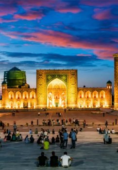 Самаркандский Регистан вошел в список самых красивых мест мира