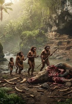 Indoneziyadagi xobbitlar mohir ovchi emas balki o'laksaxo'r bo'lgan