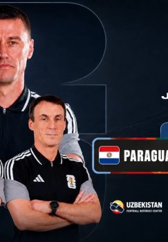 Ilgiz Tantashev Paragvay va Fransiya o'rtasidagi uchrashuvni boshqaradi