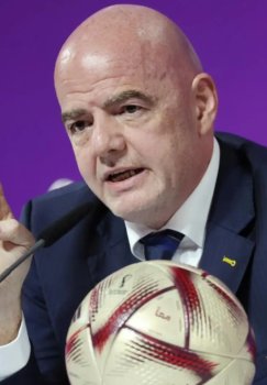 Infantino Eron terma jamoasining 2026 yilgi Jahon chempionatida ishtirokiga e'tibor qaratdi