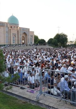 O'zbekiston bo'ylab Ramazon hayiti namozi uchun aniq vaqtlar e'lon qilindi