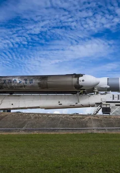 SpaceX brings Falcon Heavy rocket to the field for the MaxFiy mission
