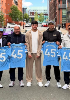 Abduqodir Husanov Manchesterda boks federatsiyasi vakillari bilan uchrashdi