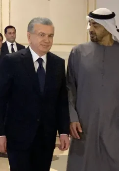 Mirziyoyev va BAA Prezidenti Yaqin Sharqni muhokama qildi