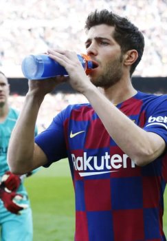 Серхи Роберто вспомнил свои чувства при уходе из "Барселоны"