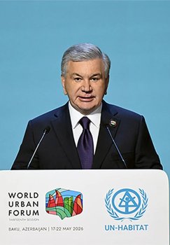 Shavkat Mirziyoyev Bokuda o'tkazilgan Butunjahon urbanizatsiya forumida ishtirok etdi