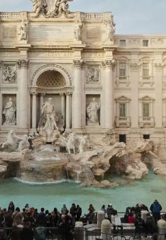 Trevi favvorasiga kirish endi pullik bo‘ldi