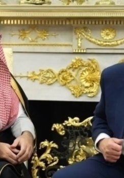 Tramp Saudiya valiahd shahzodasini past baholaganini tan oldi