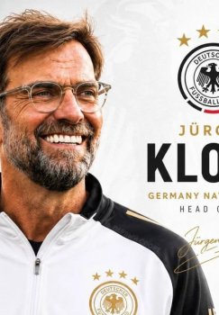 Yurgen Klopp Germaniya milliy terma jamoasi bosh murabbiyi bo'ladi