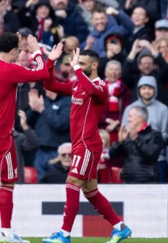 Liverpul o‘z maydonida Fulhem ustidan muhim g‘alabaga erishdi