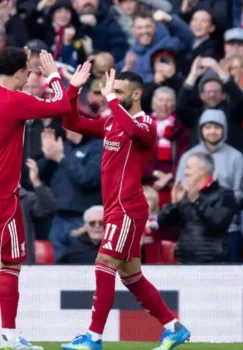 Liverpul o‘z maydonida Fulhem ustidan muhim g‘alabaga erishdi