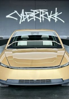 Tesla начала производство электромобилей Cybercab без руля и педалей