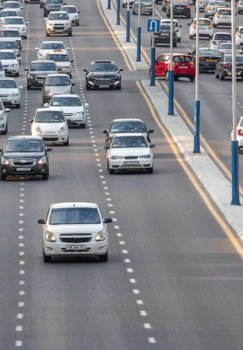 In Uzbekistan, there are on average sixty-one cars per hundred households