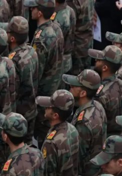 The conscription age in the Iranian army has been lowered to twelve years.