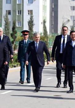 The President reviewed the "New Uzbekistan" complex in Jarqo‘rg‘on