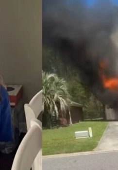 В США двенадцатилетняя девочка спасла своих братьев из пожара