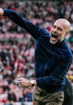 Gvardiola Arsenalni yuqori baholadi va kubokni qo'lga kiritdi