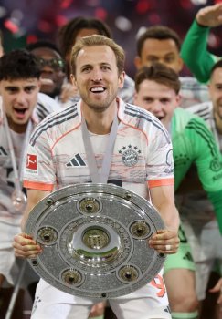 «Bavariya» Bundesligada mutlaq ustunlik bilan muddatidan oldin chempion bo'ldi