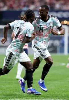 The US national team was upset at home by Belgium