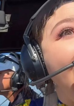 Bloger Zebo Rahimova Braziliyada vertolyotda uchib orzularini amalga oshirdi