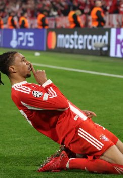 «Bavariya» chempionlikni nishonladi Olise esa maxsus futbolkani kiymadi