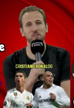 Xarri Keyn braziliyalik Ronaldoni tarixdagi eng yaxshi hujumchi deb aytdi