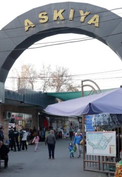 Toshkentdagi Askiya bozori yongin xavfsizligi sababli vaqtincha yopildi