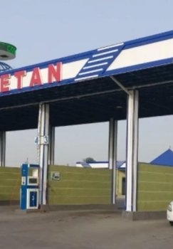 Methane filling stations are starting operations for energy supply stability