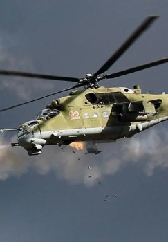 Ukrainada Mi-24 vertolyoti halokatga uchradi
