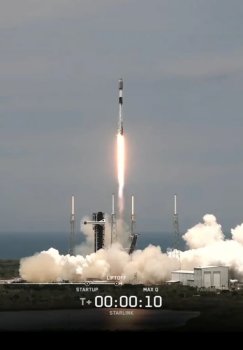 SpaceX kompaniyasi orbitaga yana yigirma to'qqizta sun'iy yo'ldosh chiqardi