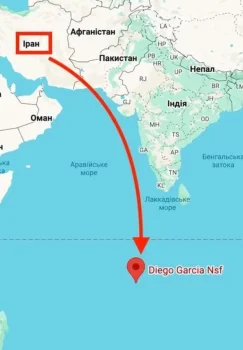 Eronning Diyego-Garsiya bazasiga qarata ikki raketa uchirganligi