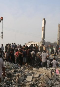 Minobdagi havo zarbasi 175 kishini hayotdan olib ketdi