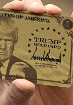 Золотую карту Трампа стоимостью в миллион долларов купил только один человек