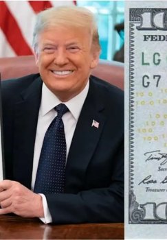 Yangi dollar banknotlarida Tramp imzosi aks etishi mumkin