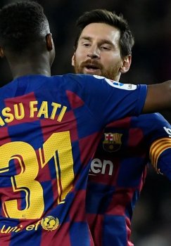 Ansu Fati Lionel Messi bilan birga o'ynagan yillarini esladi