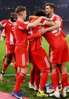 "Bavariya" "Borussiya"ni 4:1 hisobida mag'lub etdi