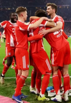 "Bavariya" "Borussiya"ni 4:1 hisobida mag'lub etdi