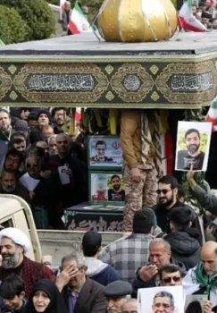 Eron generali Nayini vatan sharafiga dafn etildi