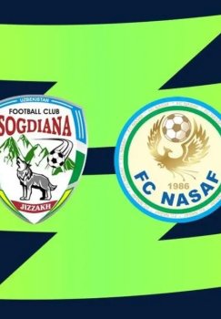 "Nasaf" обыграл "Согдиану" со счетом 2:0