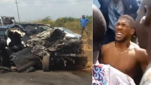 Anthony Joshua involved in a road accident in Nigeria, condition stable