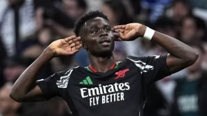 Bukayo Sakaning jarohati Arsenal muxlislarini xavotirga soldi