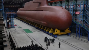 Kim Jong Un tested a new submarine